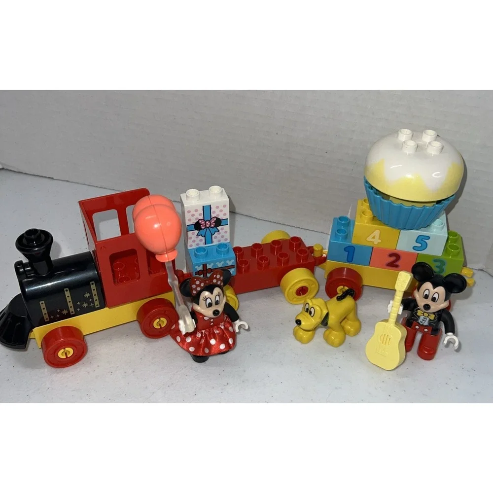 Lego Duplo BIRTHDAY PARADE Set #10597 - Mickey Minnie Minifigure Complete
